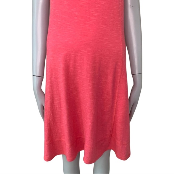 HORNY TOAD Seahorse Racerback Casual Knit Dress Bright Pink Fuchsia Sporty - Picture 4 of 14